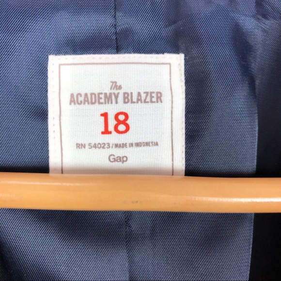 Gap Plus Size Academy Stripe Blazer Jacket Size 18 - Picture 2 of 6